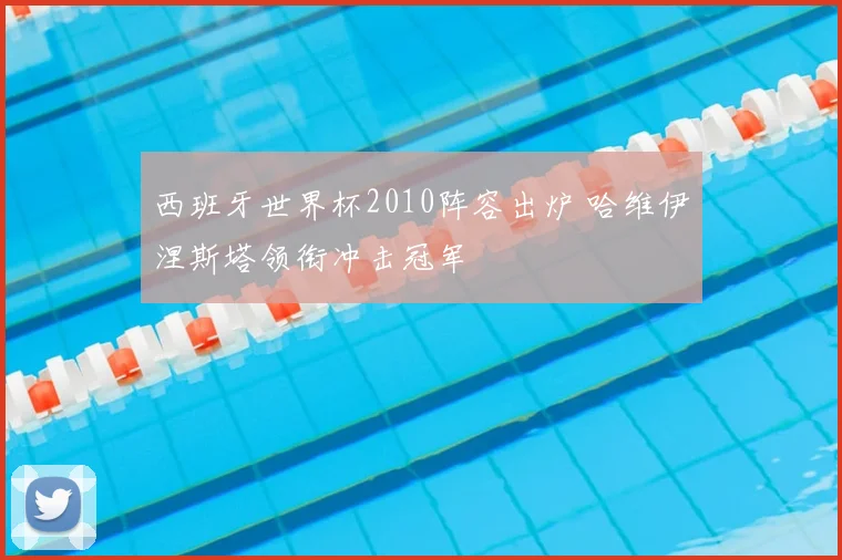 西班牙世界杯2010阵容出炉 哈维伊涅斯塔领衔冲击冠军